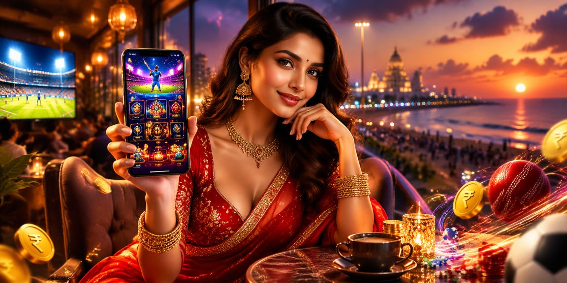 Mobile casino gaming experience by the Marina Beach in Chennai with players enjoying games on phones